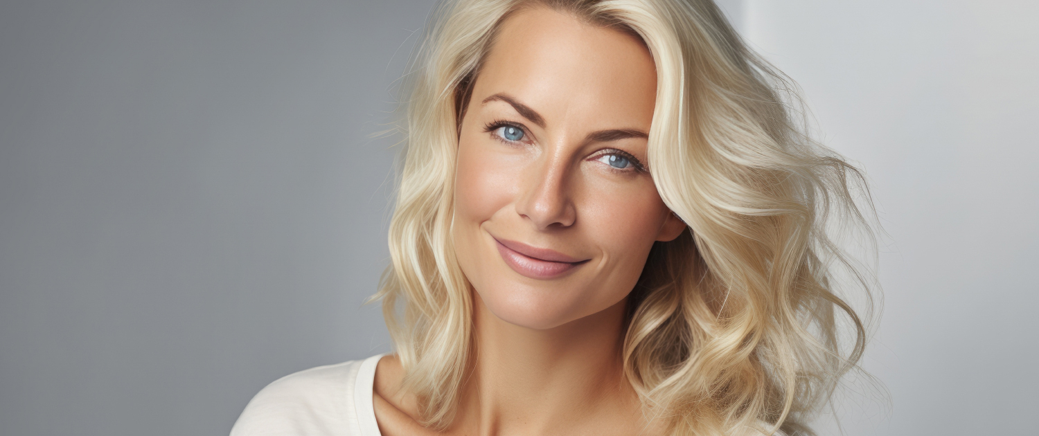 A diverse group of beautiful women with natural beauty and glowi